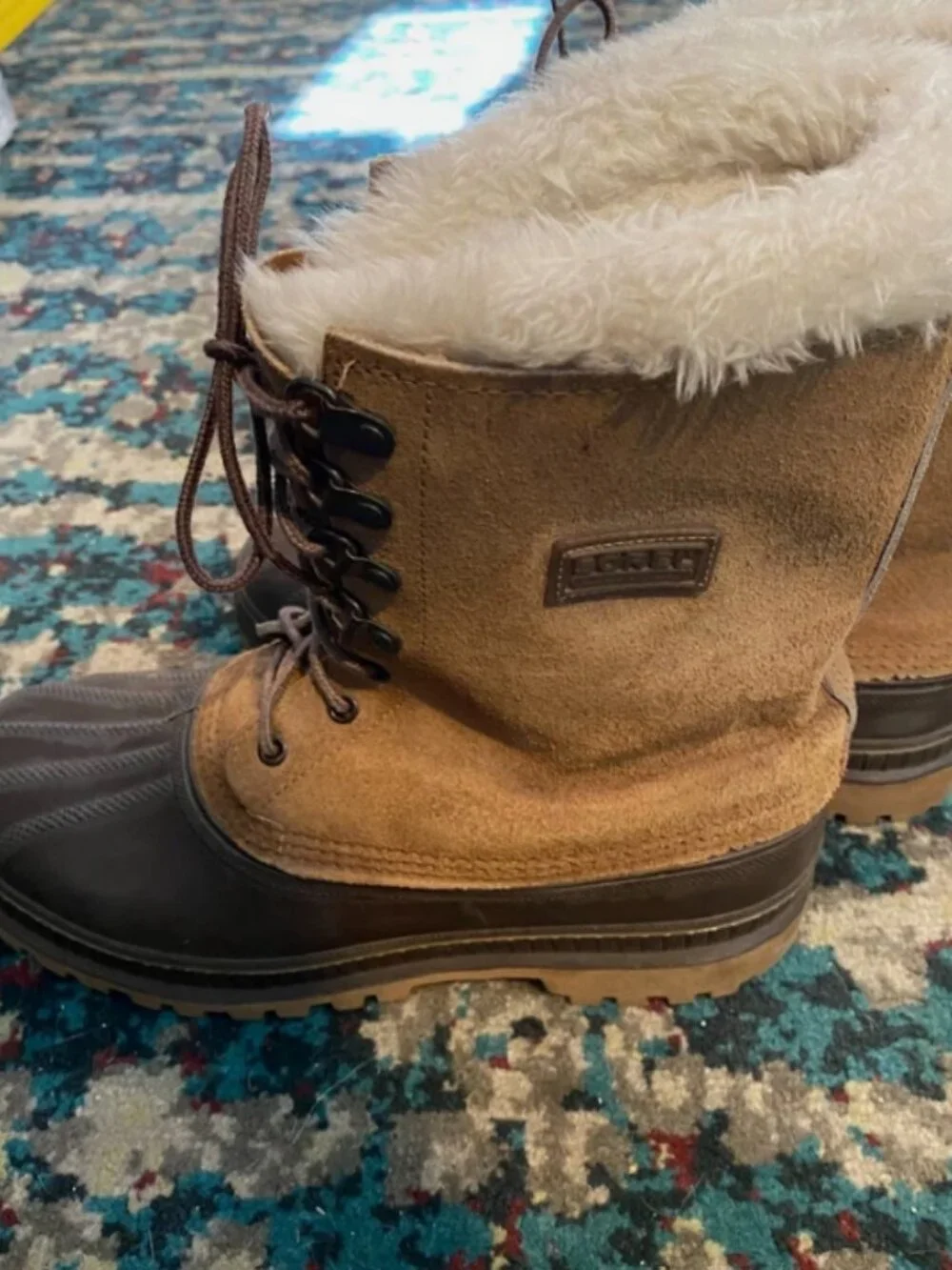 Sorel Kaufman Canada Steel Shank Winter Boots Men Size 9